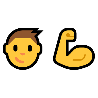👦💪 Strong Lad Emoji Meaning and Examples - FastEmoji