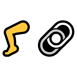 🦵🔗 Ankle Swell Syndrome Emoji Meaning and Examples - FastEmoji